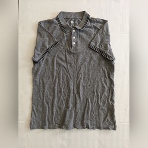 Old Navy Gray Polo Shirt